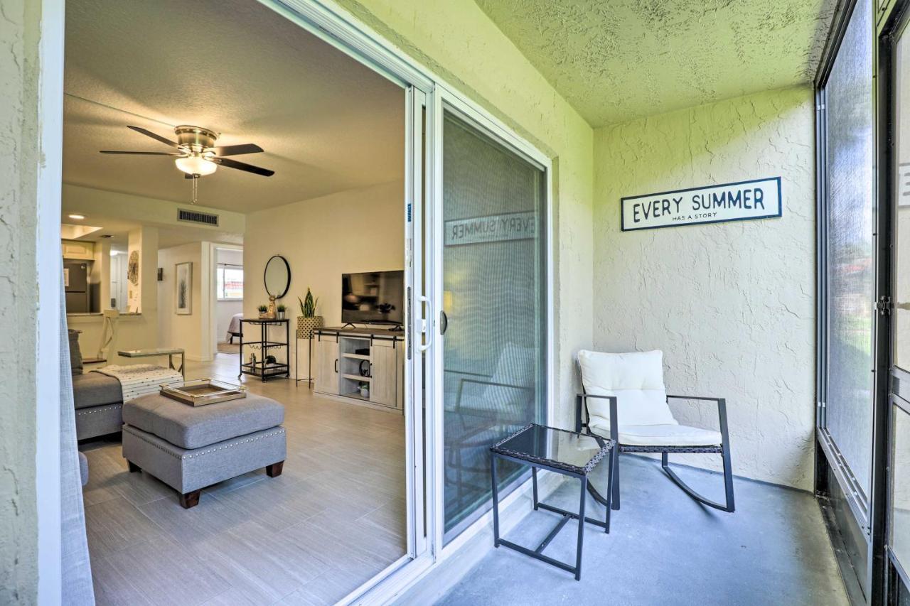 St Augustine Getaway With Porch 1 Block To Beach! Сент-Огастин Экстерьер фото