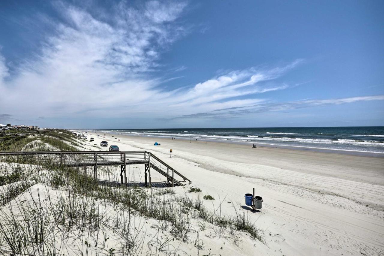 St Augustine Getaway With Porch 1 Block To Beach! Сент-Огастин Экстерьер фото