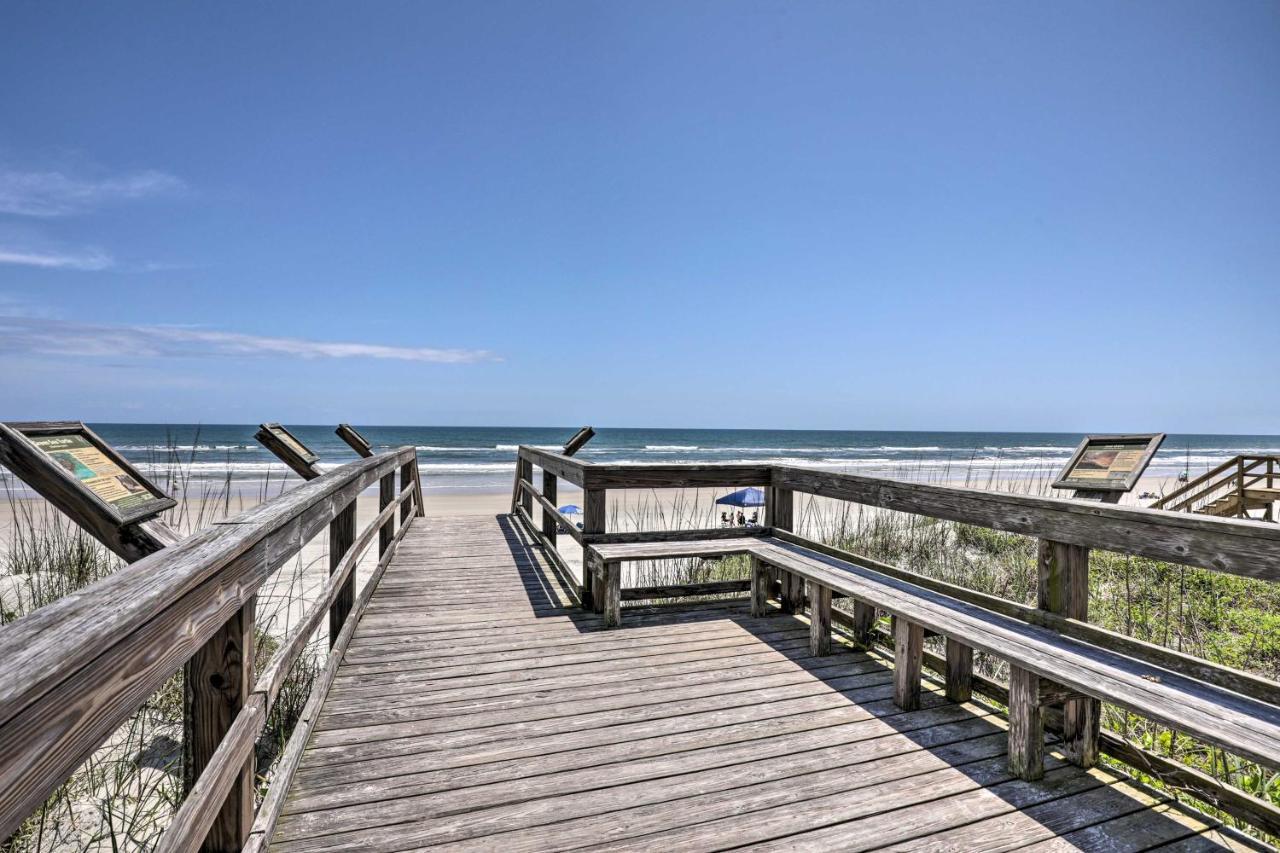 St Augustine Getaway With Porch 1 Block To Beach! Сент-Огастин Экстерьер фото