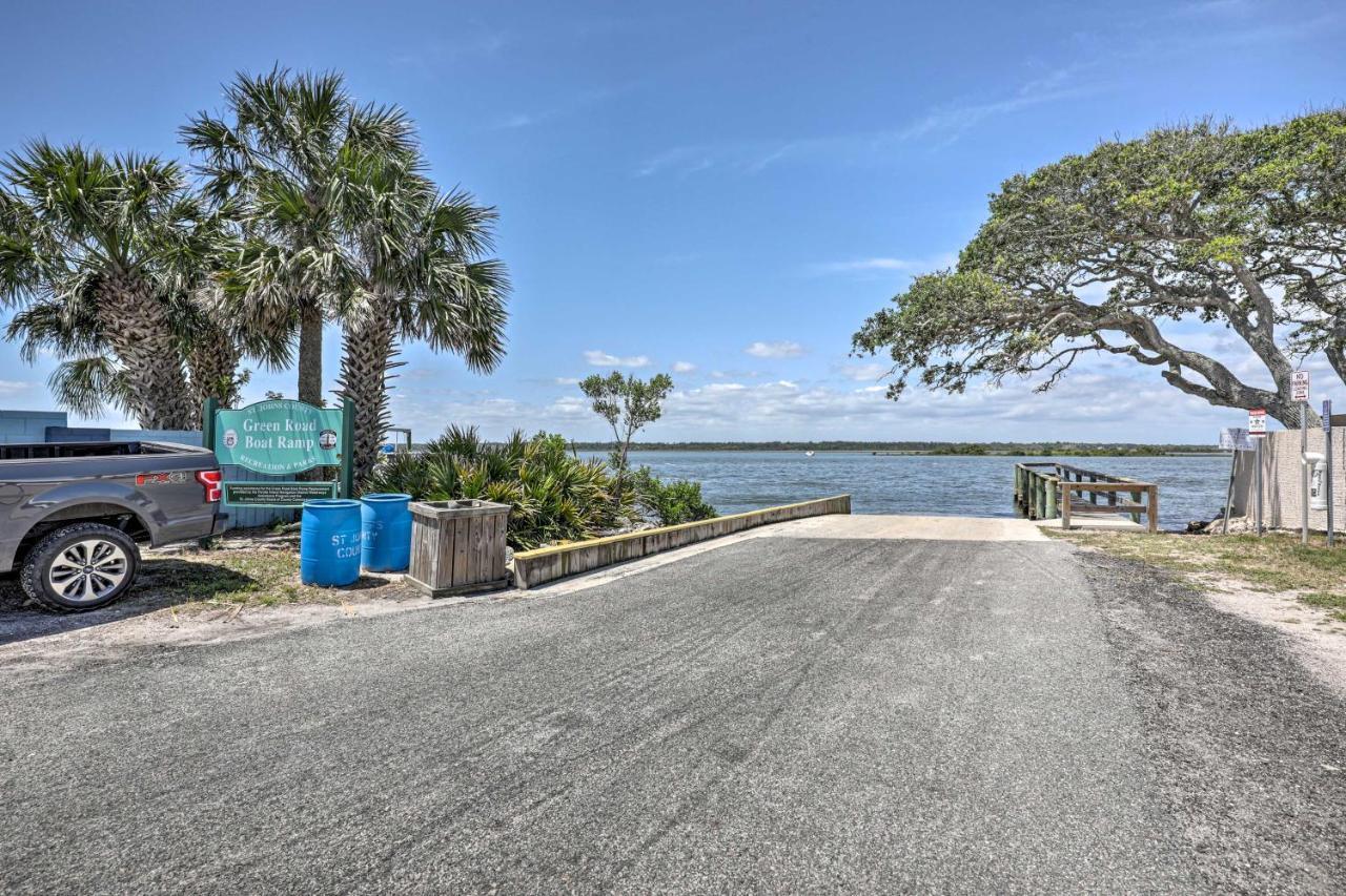 St Augustine Getaway With Porch 1 Block To Beach! Сент-Огастин Экстерьер фото